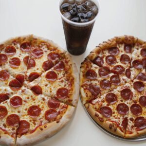 Combo 2 Pizzas Grandes + 1 refrigerante de 1 Litro